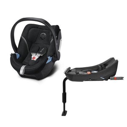 Cybex Coche Travel System Coche Compacto Eezy S TW PL SLV Moon Black+ Aton 5 CBX522001089