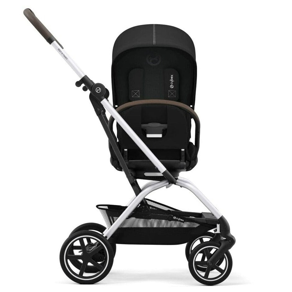 Cybex Coche Travel System Coche Compacto Eezy S TW PL SLV Moon Black+ Aton B2 CBX522001088