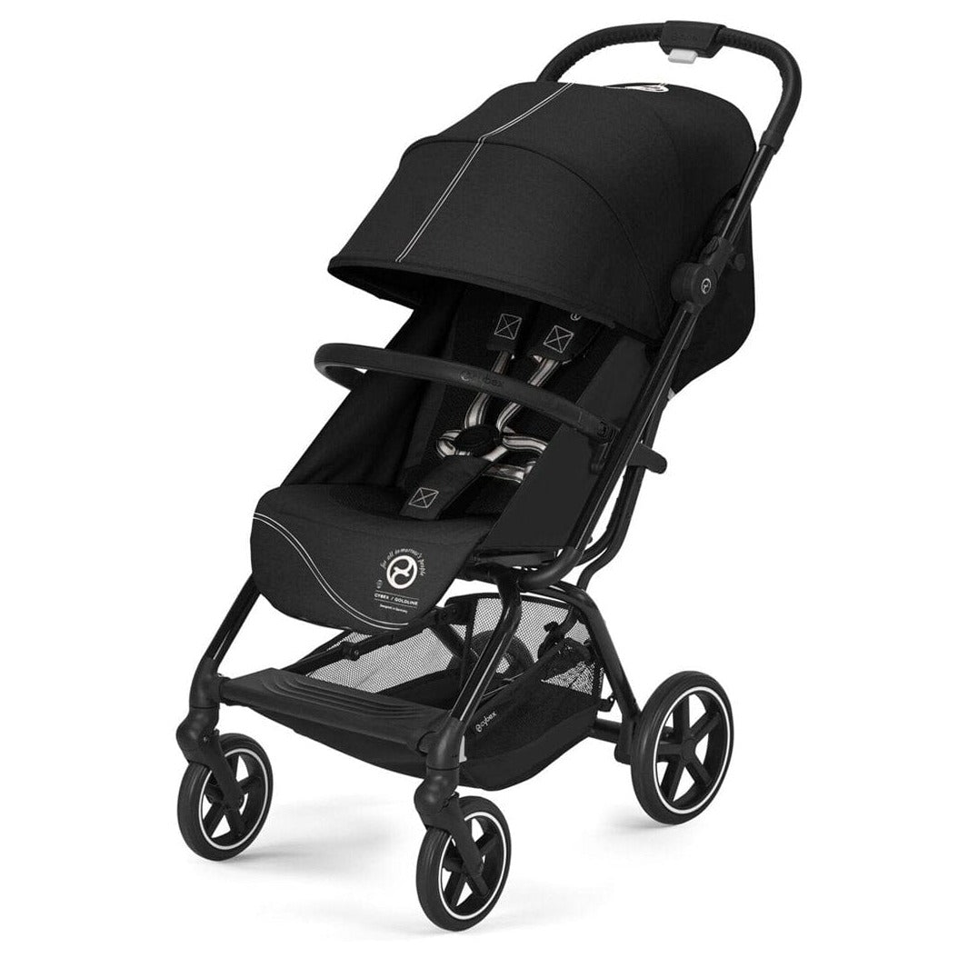 Cybex Coche Travel System Coche Eezy S Plus BLK M.Black + Silla Aton B2 CBX1662077483619