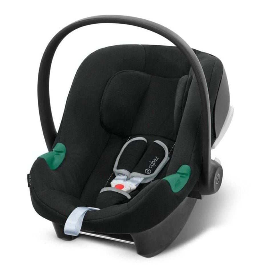 Cybex Coche Travel System Coche Eezy S Plus BLK M.Black + Silla Aton B2 CBX1662077483619