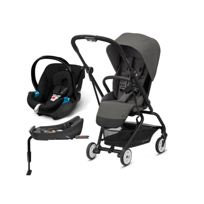 Cybex Coche Travel System Coche Eezy S Twist v2 Soho Grey + Aton + Base CBX1622575608001