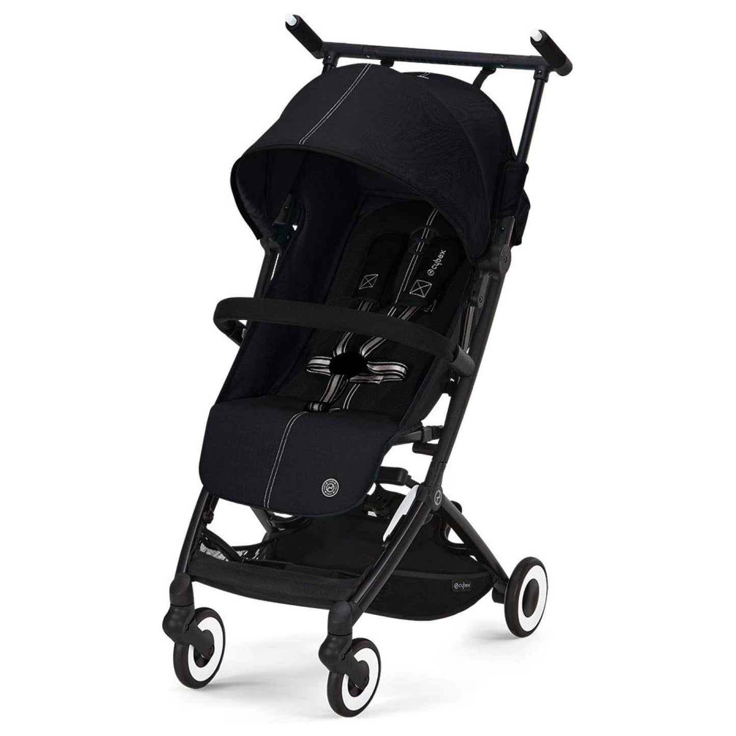 Cybex Coche Travel System Coche Libelle Moon Black + Aton + Base CBX1649696289192