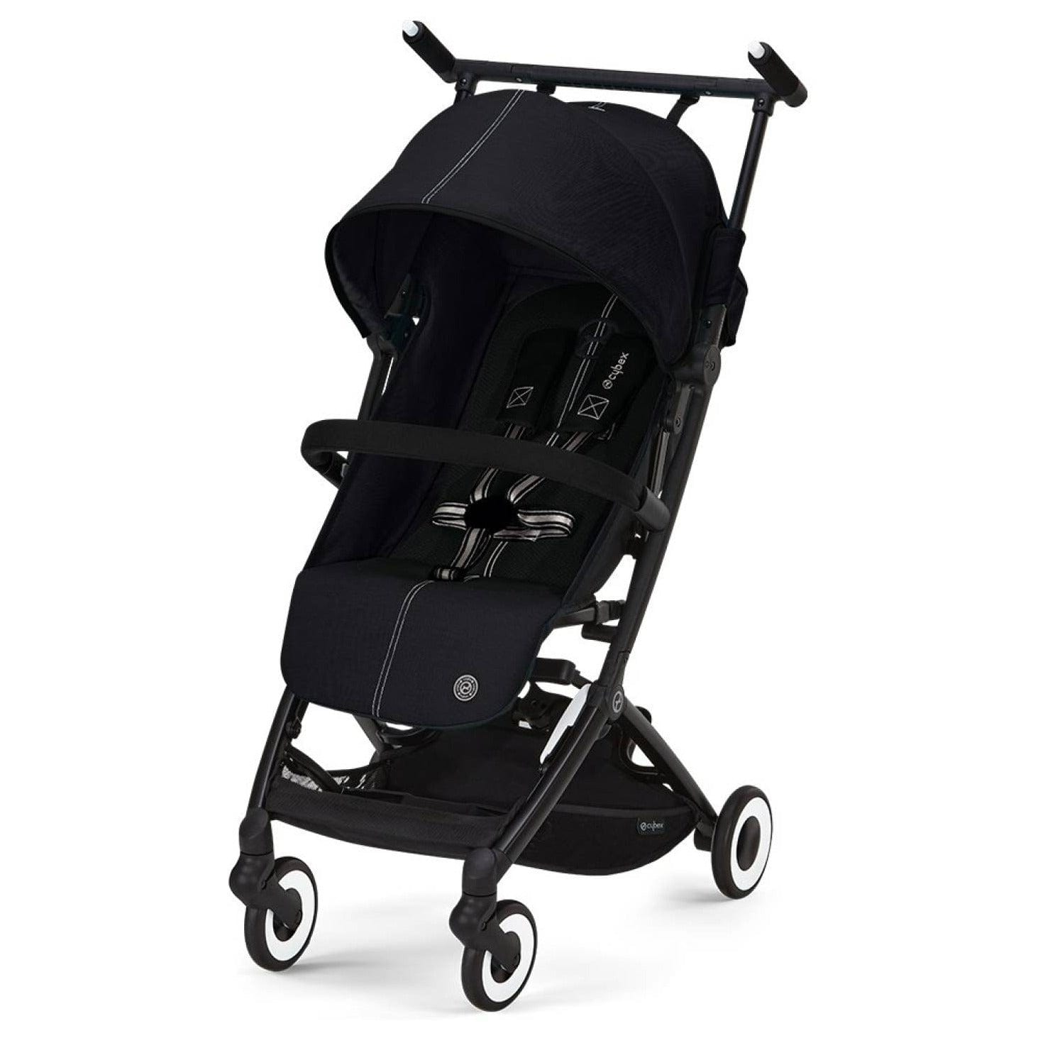 Cybex Coche Travel System Coche Libelle Moon Black + Aton + Base CBX1649696289192