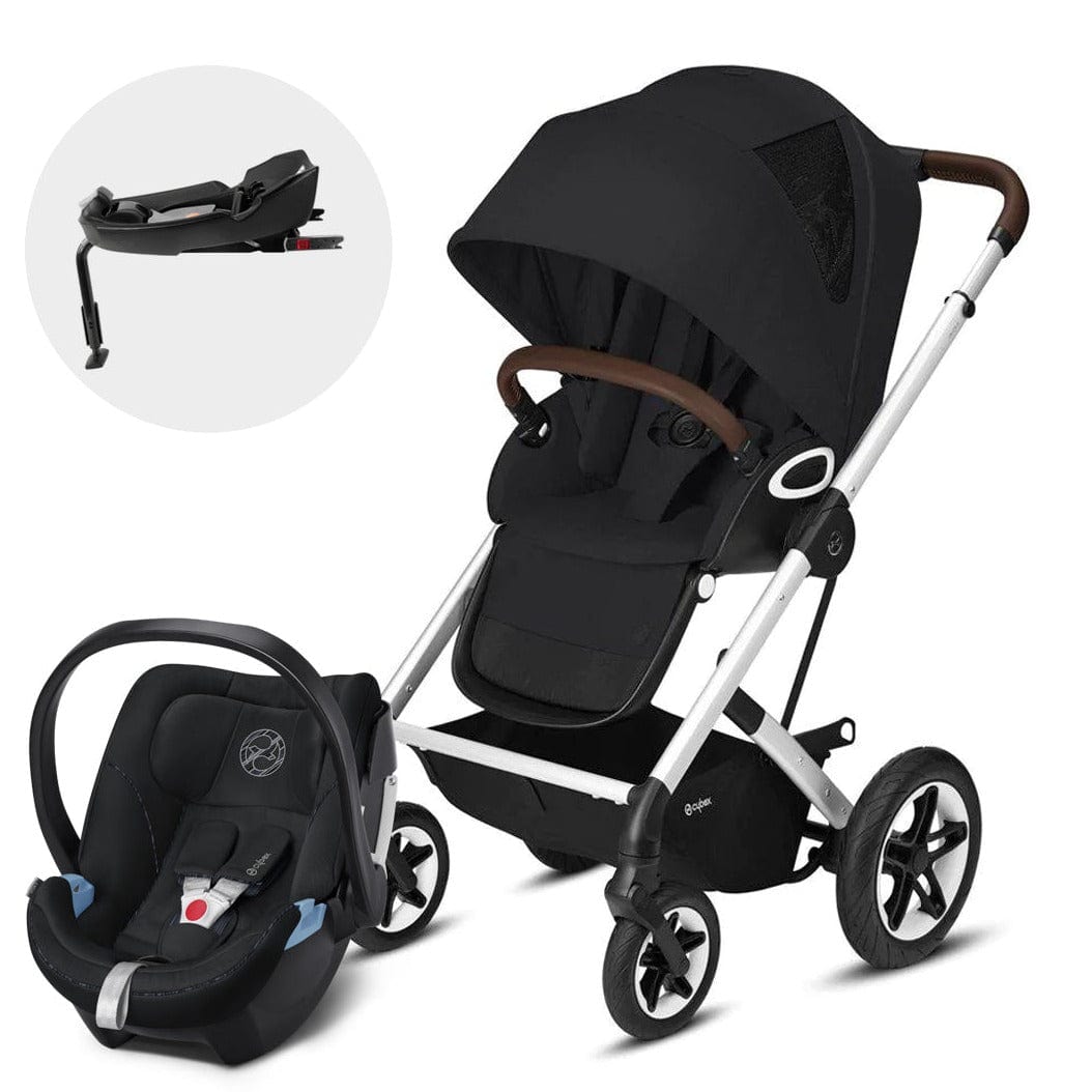 Cybex Coche Travel System Talos S Deep Black + Aton5 CBX1633160409254