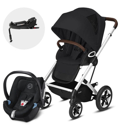 Cybex Coche Travel System Talos S Deep Black + Aton5 CBX1633160409254