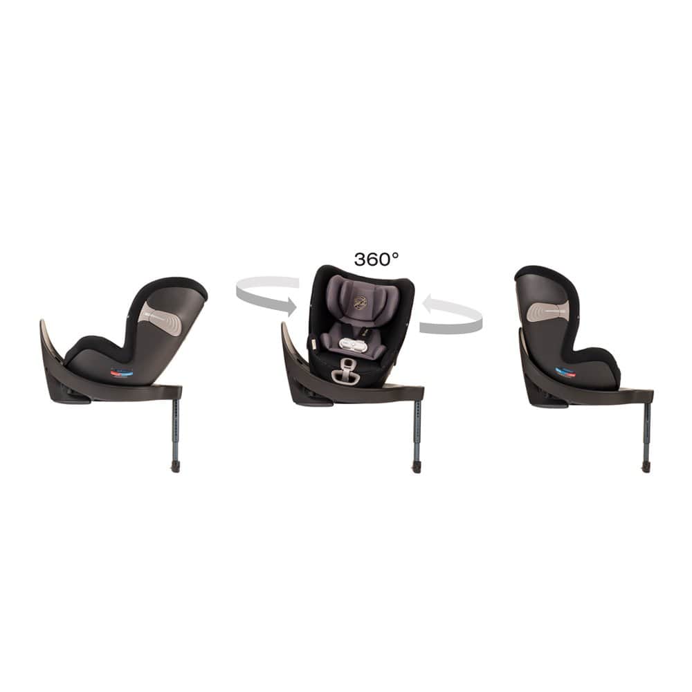 Cybex Seguridad Silla De Auto Convertible Sirona S (Americana) SensorSafe Premium Black CBX519004437