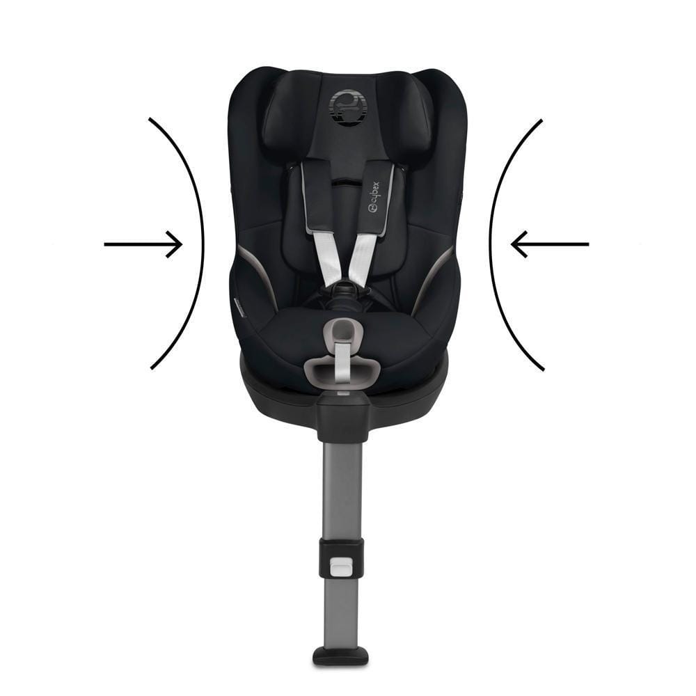 Cybex Seguridad Silla de Auto Sirona S i-Size 360 Deep Black CBX520000513