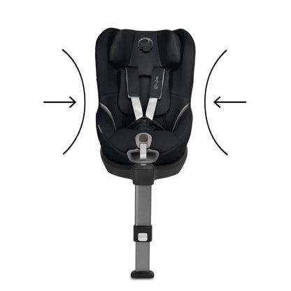 Cybex Seguridad Silla de Auto Sirona S i-Size 360 Deep Black CBX520000513