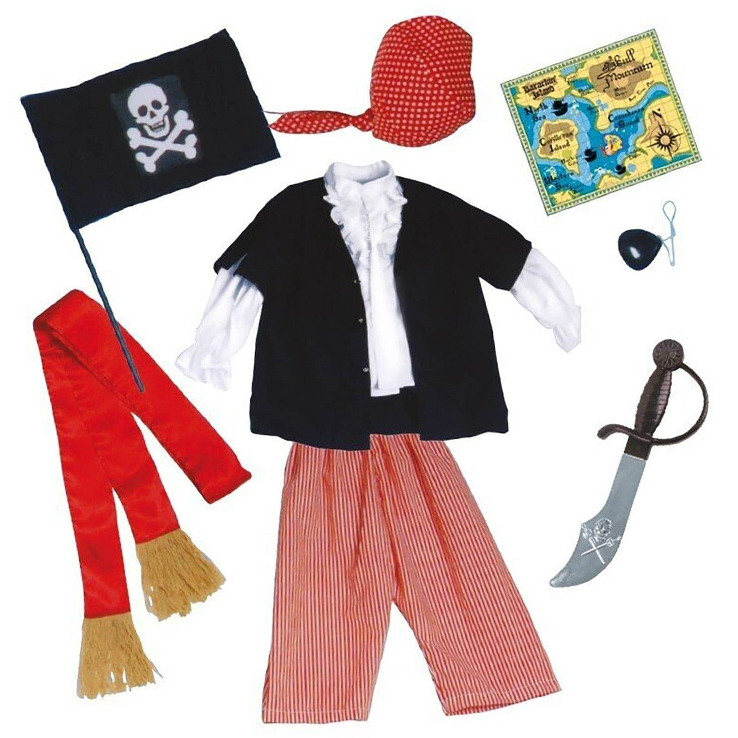DACTIC Juegos de roles Disfraz De Pirata D605004