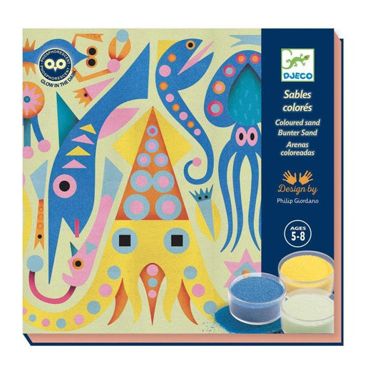 DESIGN BY Arte y Manualidades Arenas coloreadas - Luces de mar DJ08679