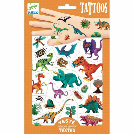 Design By Djeco Accesorios Tatuajes Temporales Dinosaurios DJ09598