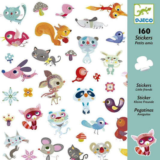 Design By Djeco Arte y Manualidades +3 Stickers Amiguitos DJ08842