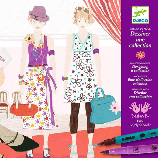 Design By Djeco Arte y Manualidades +7 Diseñando tu vestuario: Fashion Show DJ08731