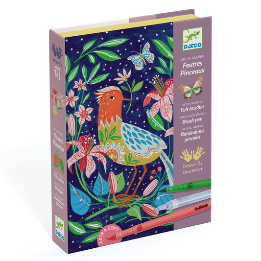 Design By Djeco Arte y Manualidades Caja De Arte - Rotuladores En El Jardín DJ08649