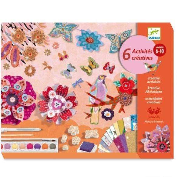 Design By Djeco Arte y Manualidades Juego de manualidades The Flower Garden DJ09330