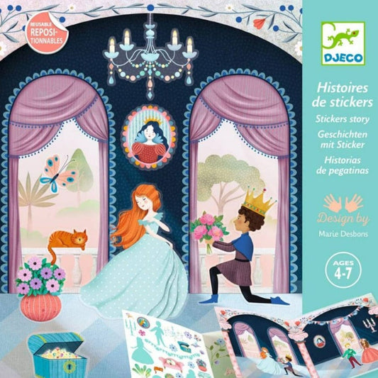 Design By Djeco Arte y Manualidades Stickers La Vida En El Castillo DJ08954