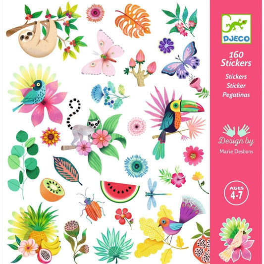 Design By Djeco Arte y Manualidades Stickers Paraíso DJ09271
