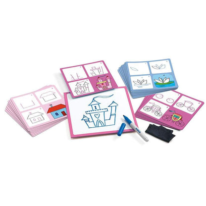 DJECO Arte y Manualidades +3 Juego Paso a Paso Niñas Eduludo DJ08320