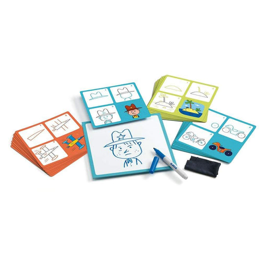 DJECO Arte y Manualidades +3 Juego Paso a Paso Niños Eduludo DJ08321