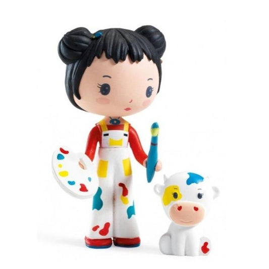 DJECO Figuras de colección Figura Coleccionable Barbouille y Gribs Tinyly DJ06951