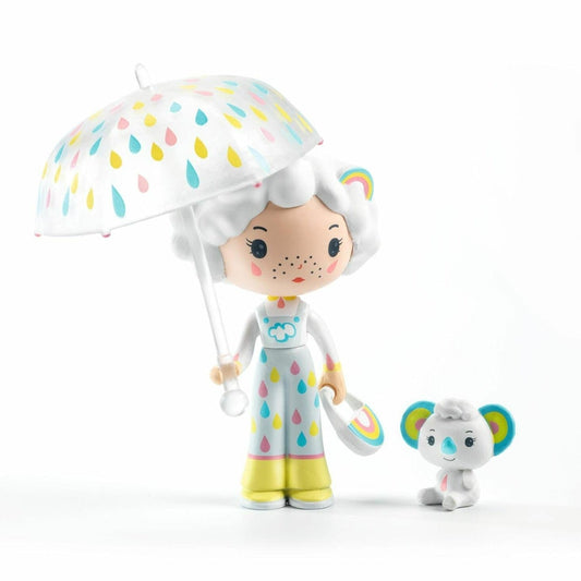 DJECO Figuras de colección Figura Coleccionable Prunelle & Bianca Tinyly DJ06961
