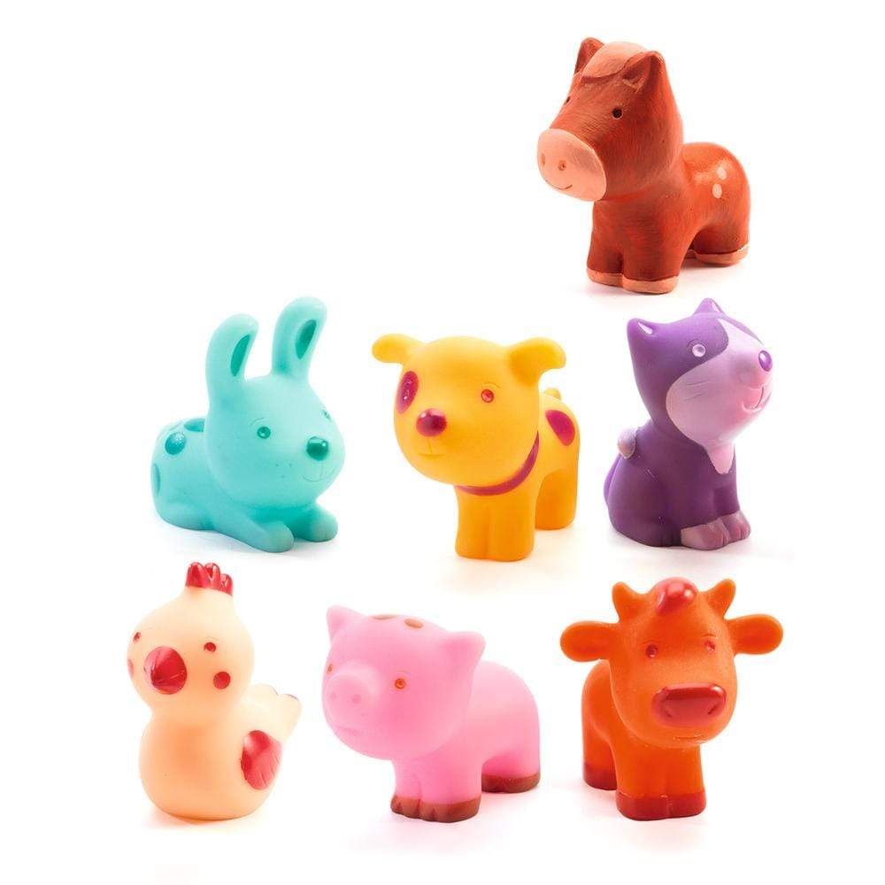 DJECO Figuras de colección Pack de animales de granja DJ09116
