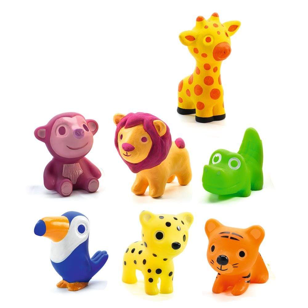 Pack de juguetes de animales de selva DJECO - Pichintun