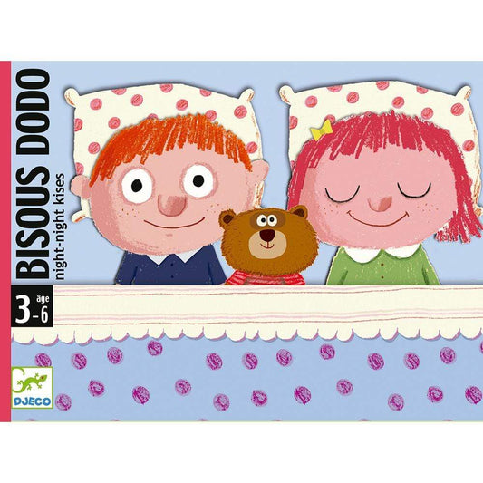 DJECO Juegos de mesa +3 Juego de Cartas Bisous Dodo DJ05176