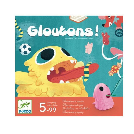 DJECO Juegos de mesa +5 Juego de Mesa Gloutons DJ08411