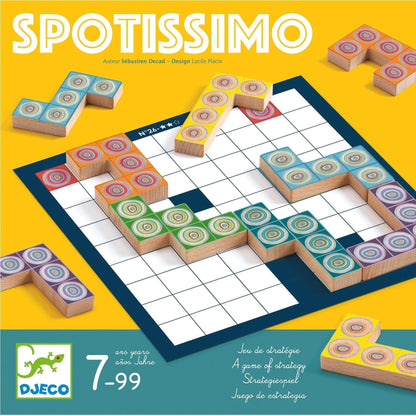 DJECO Juegos de mesa Juego de estrategia spotissimo DJ08539