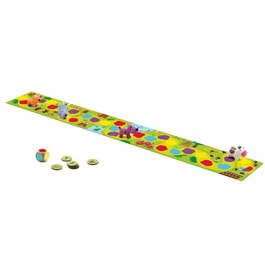 DJECO Juegos de mesa Juego de Mesa Little Circuit DJ08550