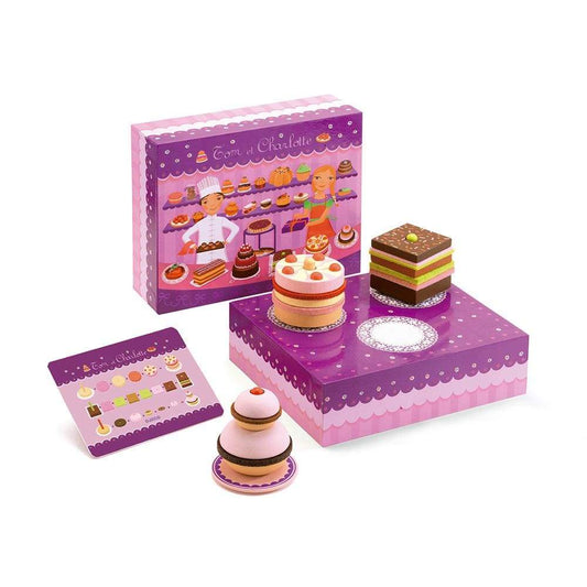 DJECO Juegos de roles +3 Set de Pastelería Charlotte Tom DJ06610