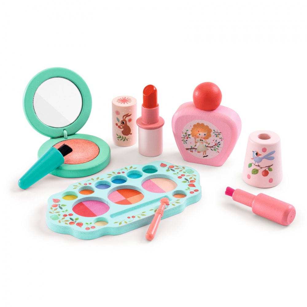 DJECO Juegos de roles Caja de maquillaje Lila Rose Make up