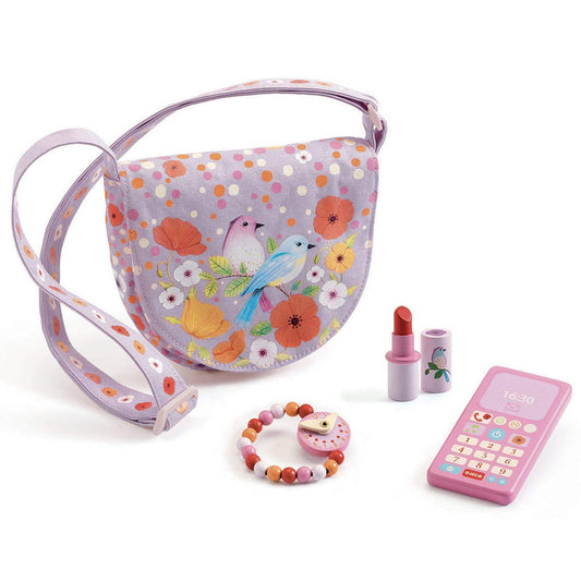 DJECO Juegos de roles Cartera y Accesorios Birdie - Djeco DJ06686