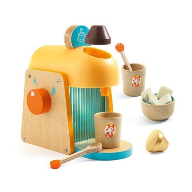 DJECO Juegos de roles Juego Mi Espresso DJ06548