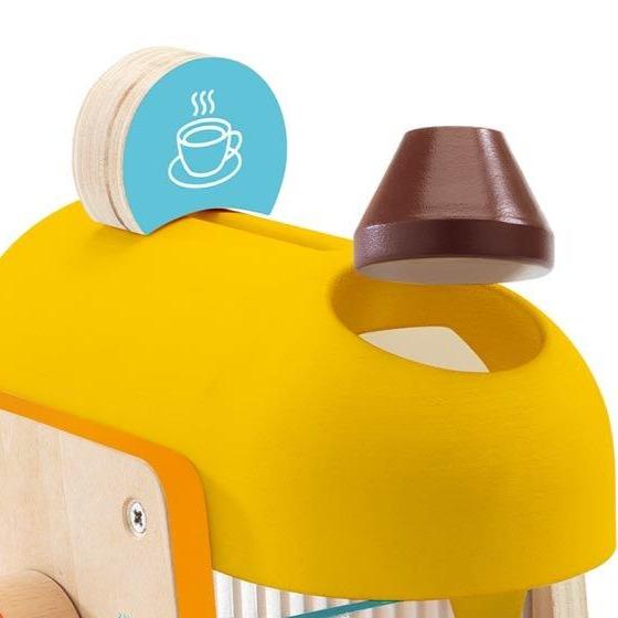 DJECO Juegos de roles Juego Mi Espresso DJ06548