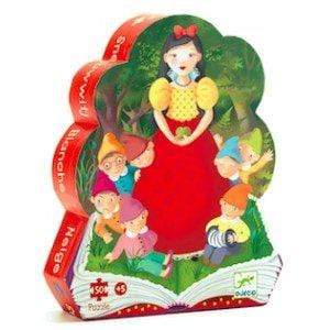 DJECO Puzzles y encajes +5 Puzzle Blanca Nieves 50 piezas DJ07259