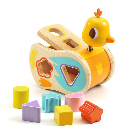 DJECO Puzzles y encajes Juego de Motricidad Boitatou DJ06325