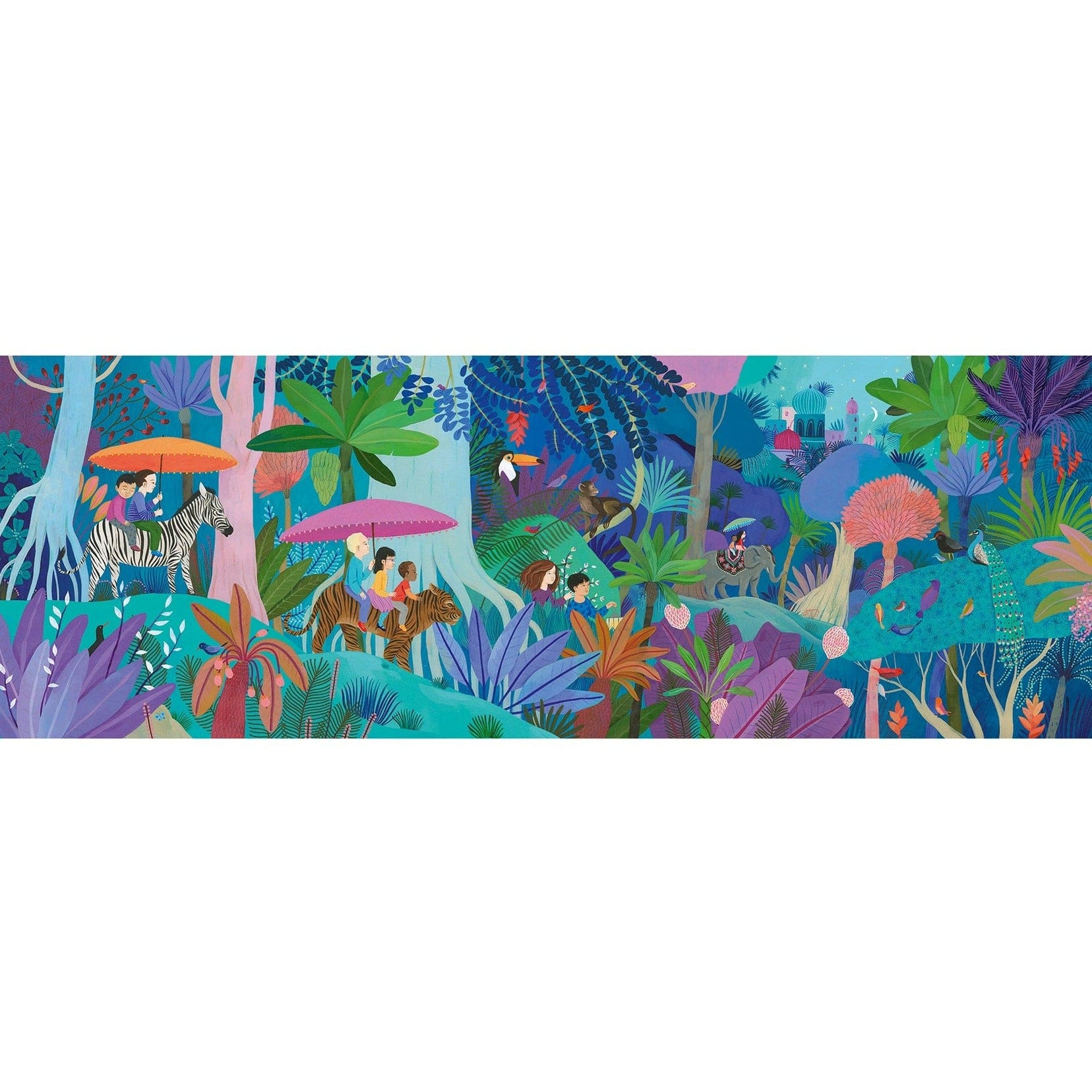 DJECO Puzzles y encajes Puzzle Childrens Walk 200 piezas DJ07607