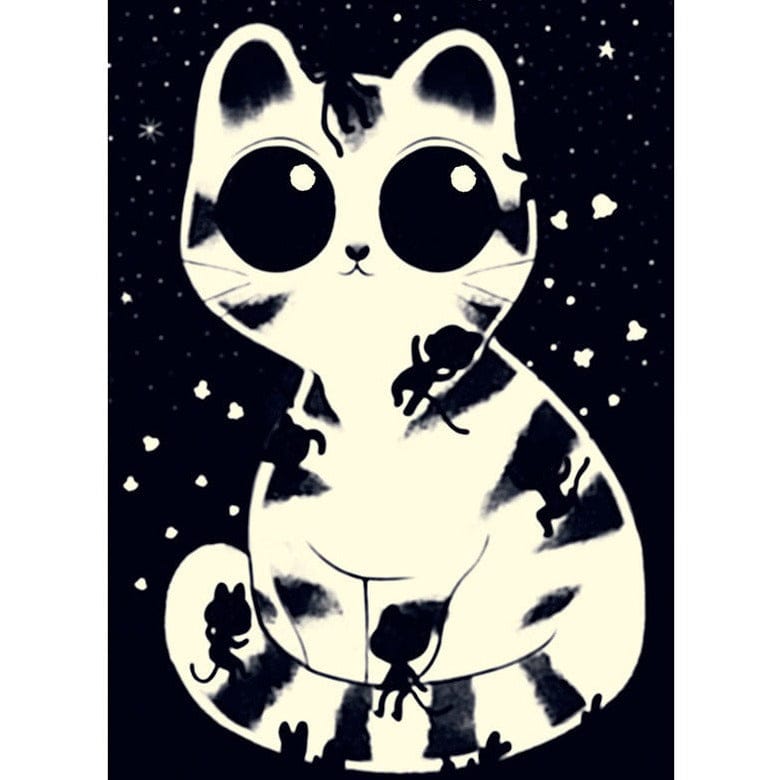 DJECO Puzzles y encajes Puzzle Gatitos Tiernos 50 Piezas DJ07021