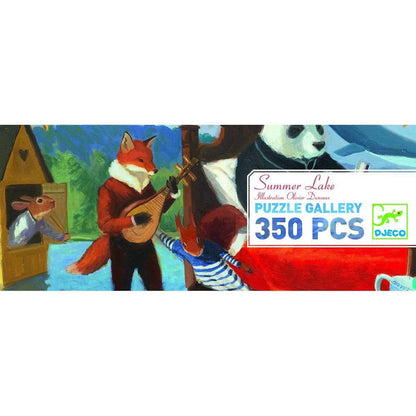 DJECO Puzzles y encajes Puzzle Summer Lake Gallery 350 piezas DJ07617