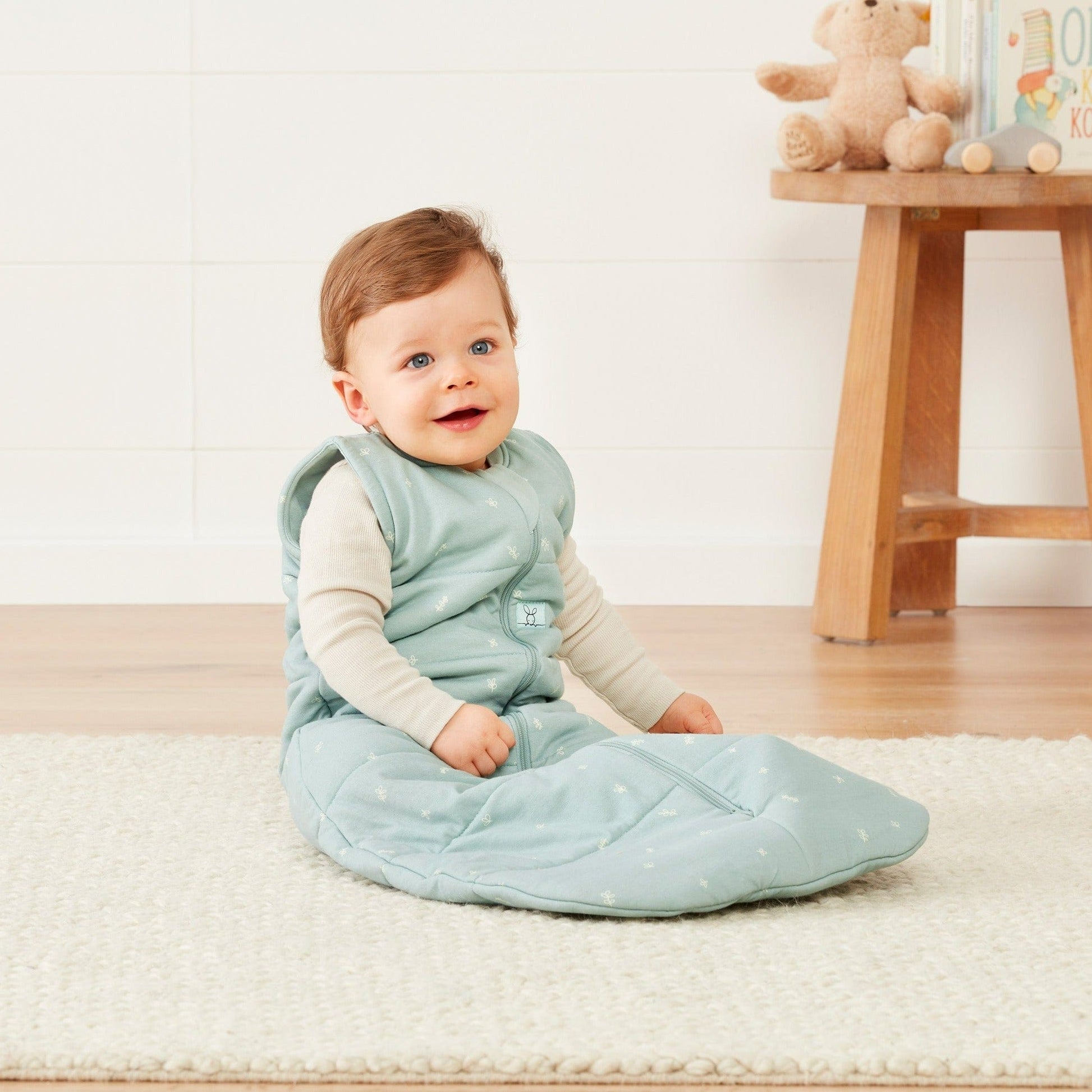 ERGOPOUCH Accesorios bebé Jersey Sleeping Bag 2.5 TOG Sage 3 a 12 meses 9352240010624