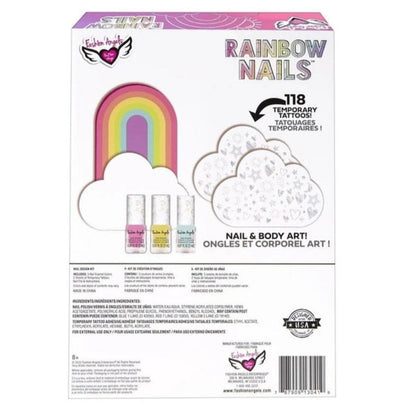 FASHION ANGELS Juegos de roles Set para Diseño de Uñas de Arcoirís FA13041