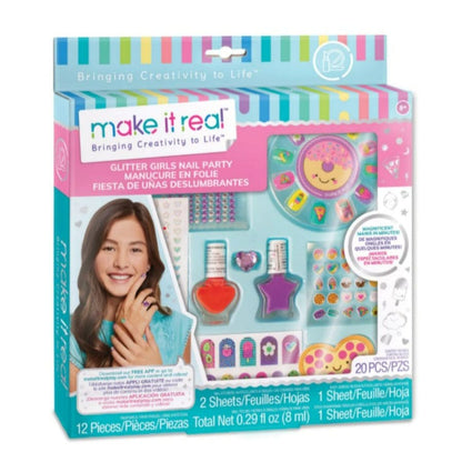 FASHION ANGELS Juegos de roles Set para Uñas con Purpurina MIR2306