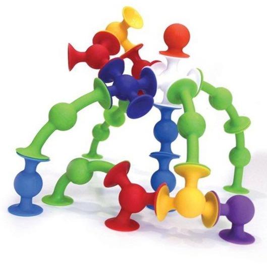 Fat brain toys Bloques y Construcción Juego de creatividad Squigz Deluxe Set FA088-2
