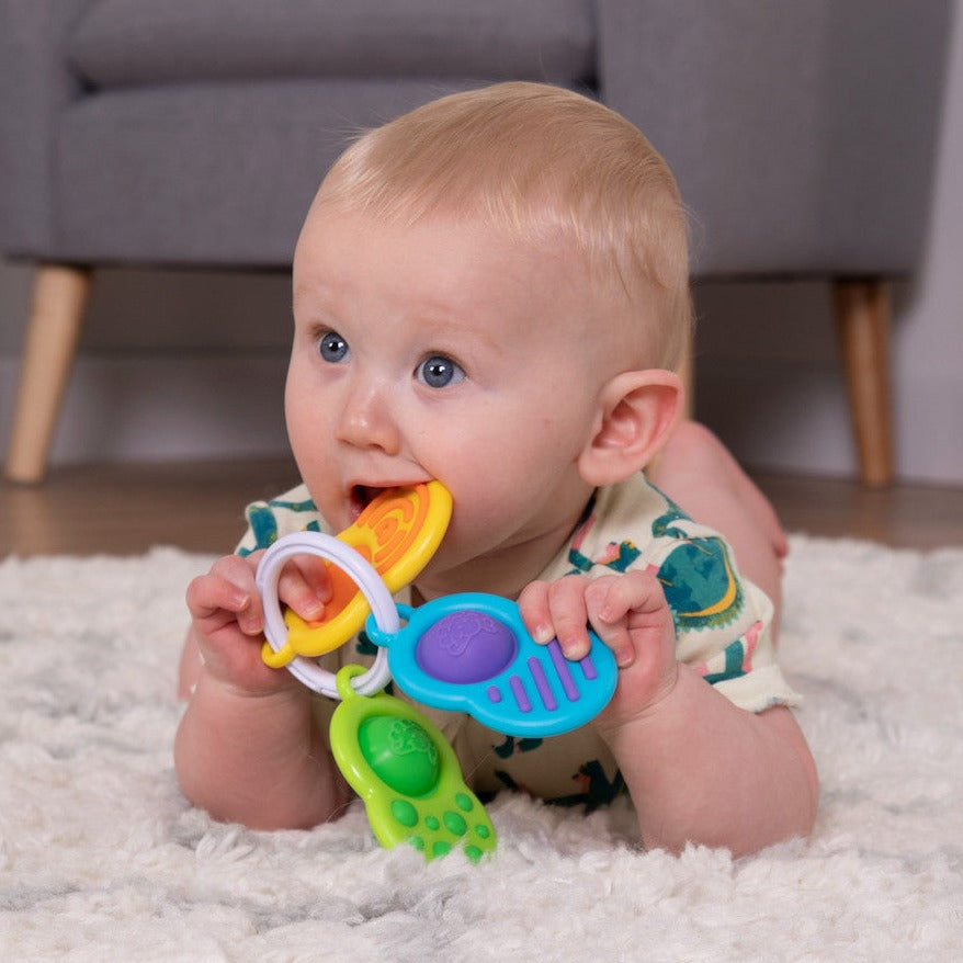 Fat brain toys Destreza y Habilidades Juego De 3 Juguetes Sensoriales Con Hoyuelos FA348-1
