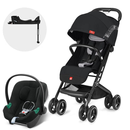 GB Coche Travel System Coche Qbit Plus AT V. Black + Aton B2 GB1662163458534
