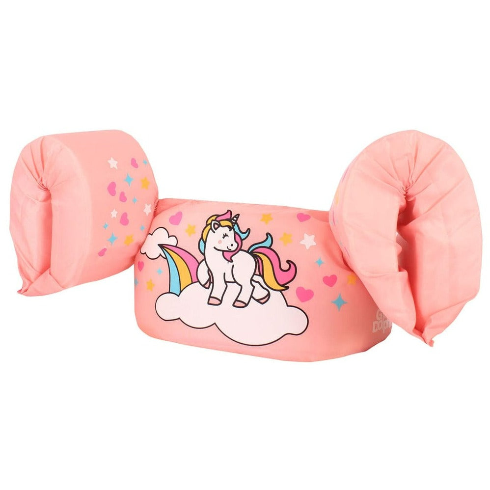 Green dolphin Flotadores Copia de Flotador con Alitas Unicornio rosado G125