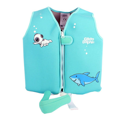 Green dolphin Flotadores Flotador Infantil Tiburón Celeste G140