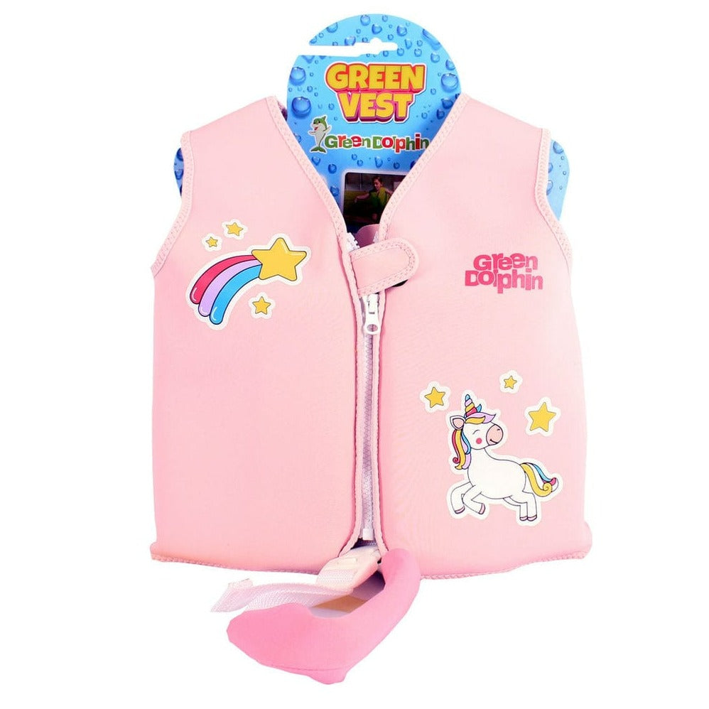 Green dolphin Flotadores Flotador Infantil Unicornio Rosa G140